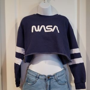 Cropped sweatshirt